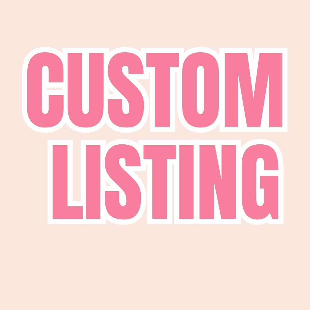 Custom Listing for Sophavy =)