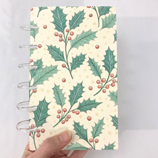 One Month Ahead Binder | Vintage Holly Design | Month Ahead Bills & Savings Binder | Physical Shipped Item | 1 Month