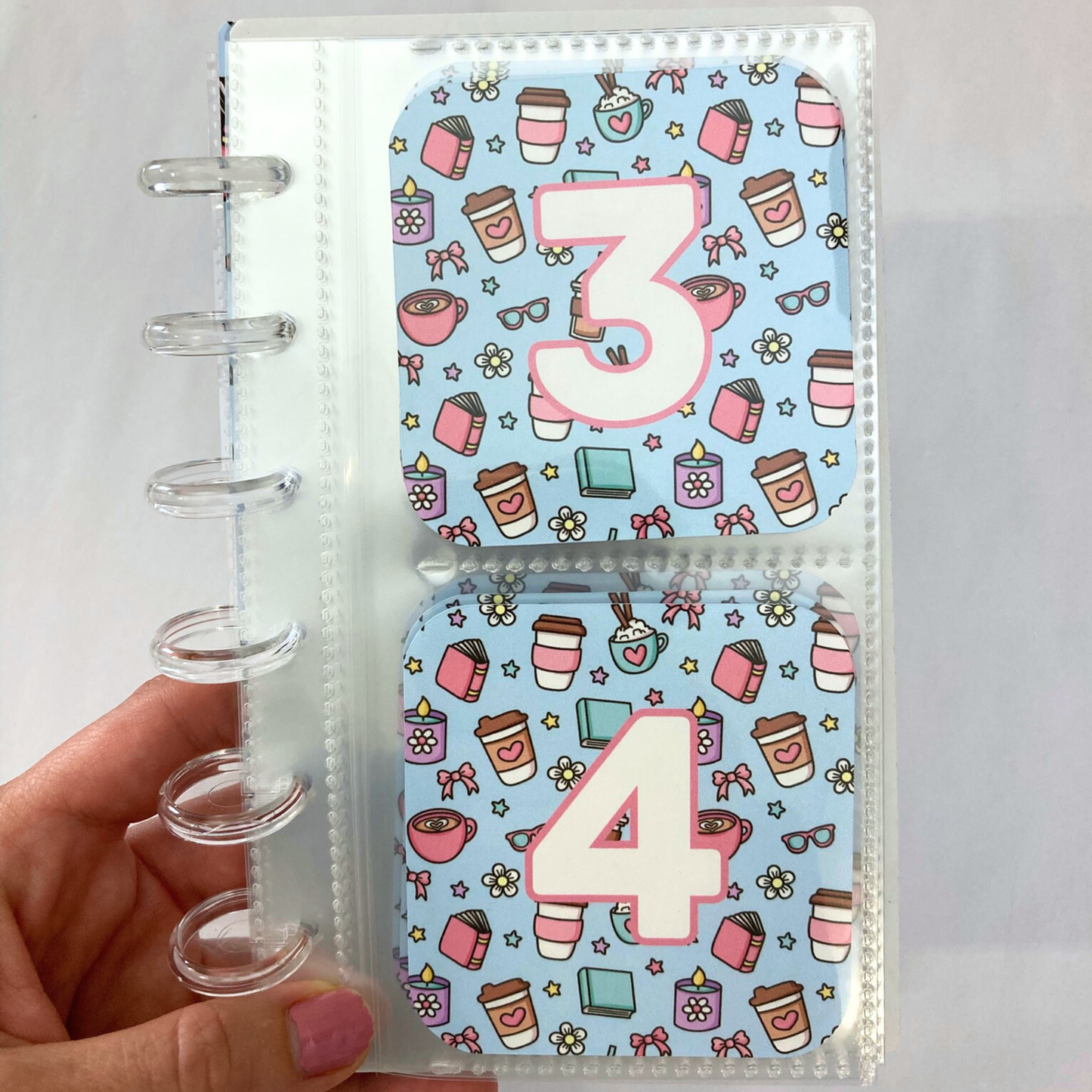Coffee & Comfort Design | Monthly Challenge Binder | Cash Budgeting | Money Binder | A6 Size | Disc or Ring Bound Binders
