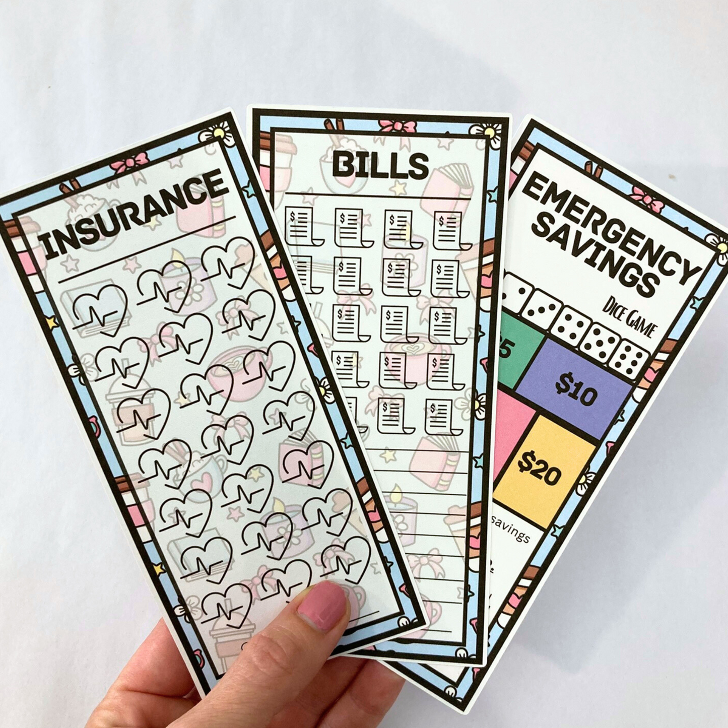 Coffee & Comfort | August Design | Month Ahead Bills & Savings Binder | 2025 UPDATED DESIGN | Physical Shipped Item | 1 Month