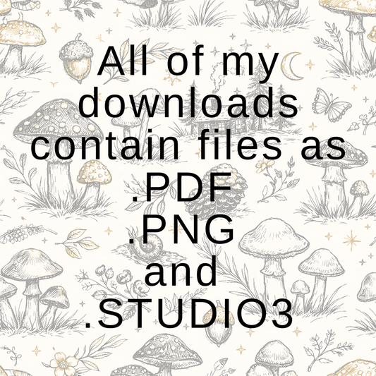 One Month Ahead Binder | Woodland Design | Month Ahead Bills Savings Binder | PDF PNG and STUDIO3 Files | Digital Download