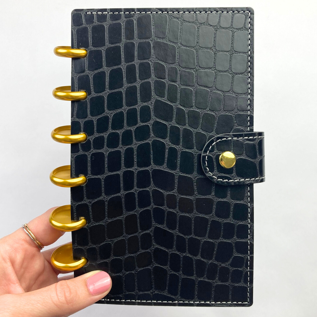 Color Disc Bound A6 Cash Budget Wallet and 12 Money Sleeves | Cash Budgeting | Money Binder