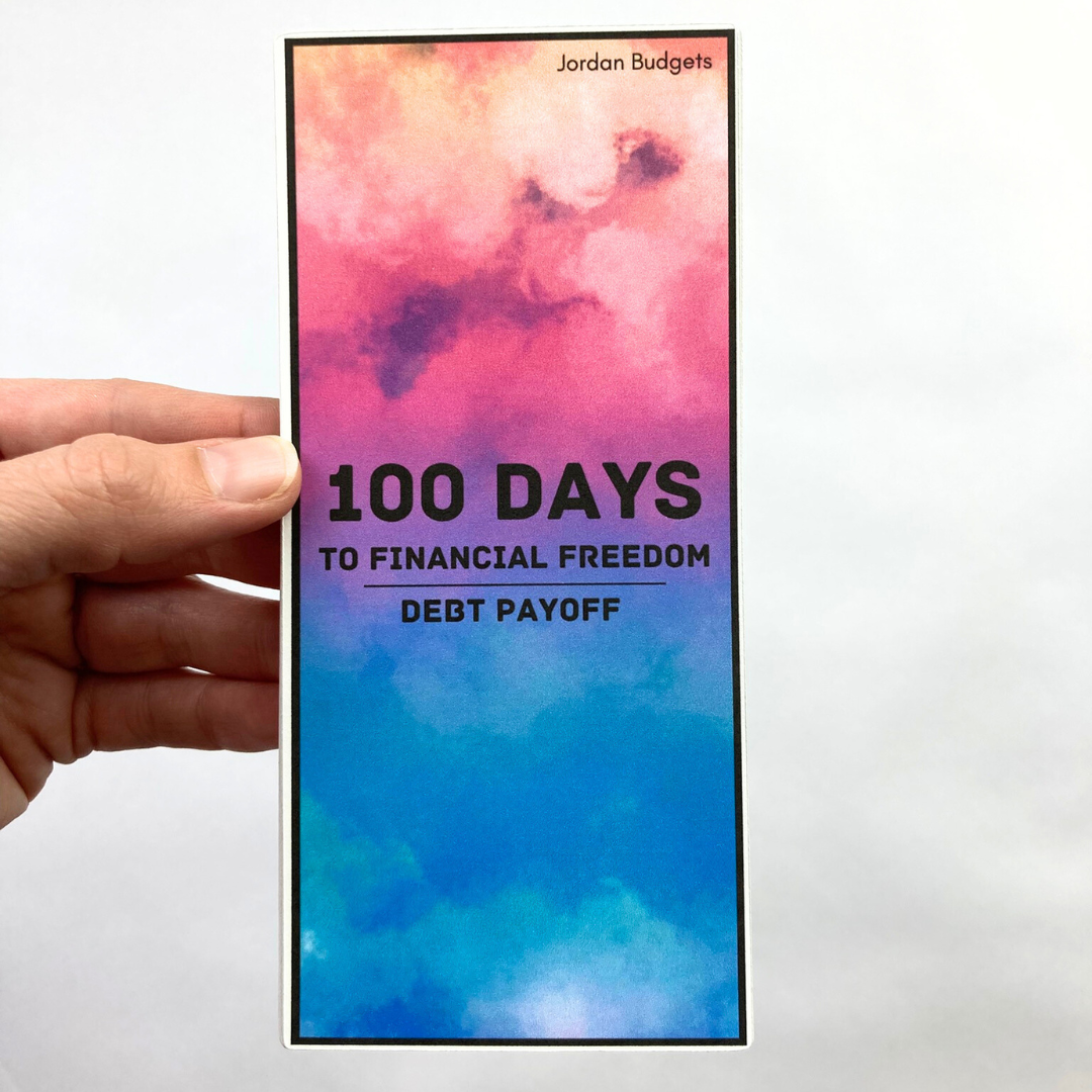 Debt Payoff Savings Challenge Cards | 100 Days to Financial Freedom | 14 A6 Size Savings Challenge Cards | Physical Shipped Item | No Binder