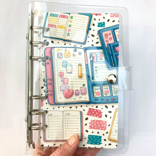 Perfect Planner Monthly Challenge Binder | Cash Budgeting | Money Binder | A6 Size | Disc or Ring Bound Binders