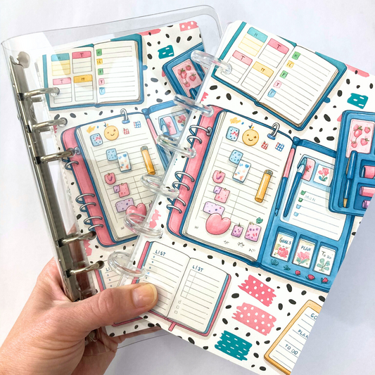 Perfect Planner Monthly Challenge Binder | Cash Budgeting | Money Binder | A6 Size | Disc or Ring Bound Binders