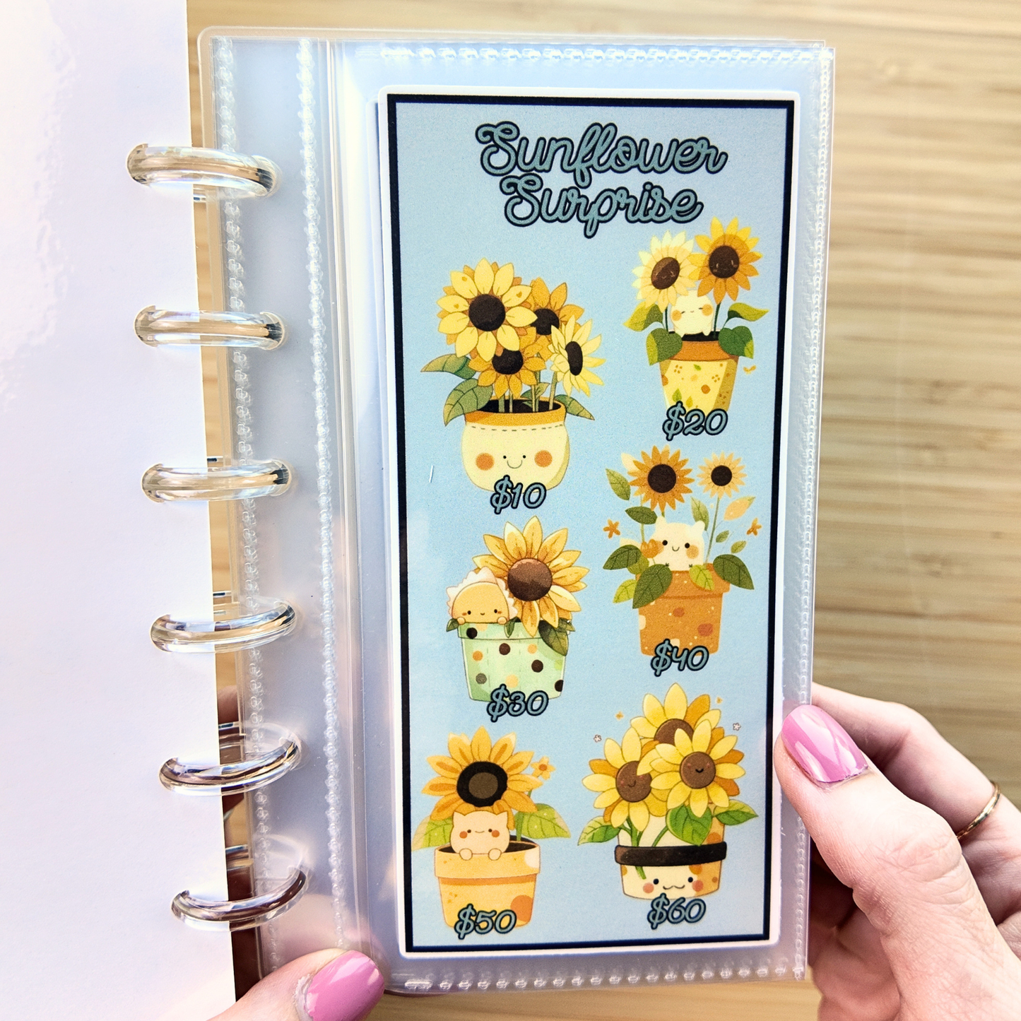 Future Growth Fund with Binder & 52 Week Challenge | Upgraded May Bundle | Laminated Savings Challenges and Envelopes | Ring or Disc Bound