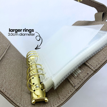 A6 Large Ring Binders - Custom, Pick Your Savings Challenge