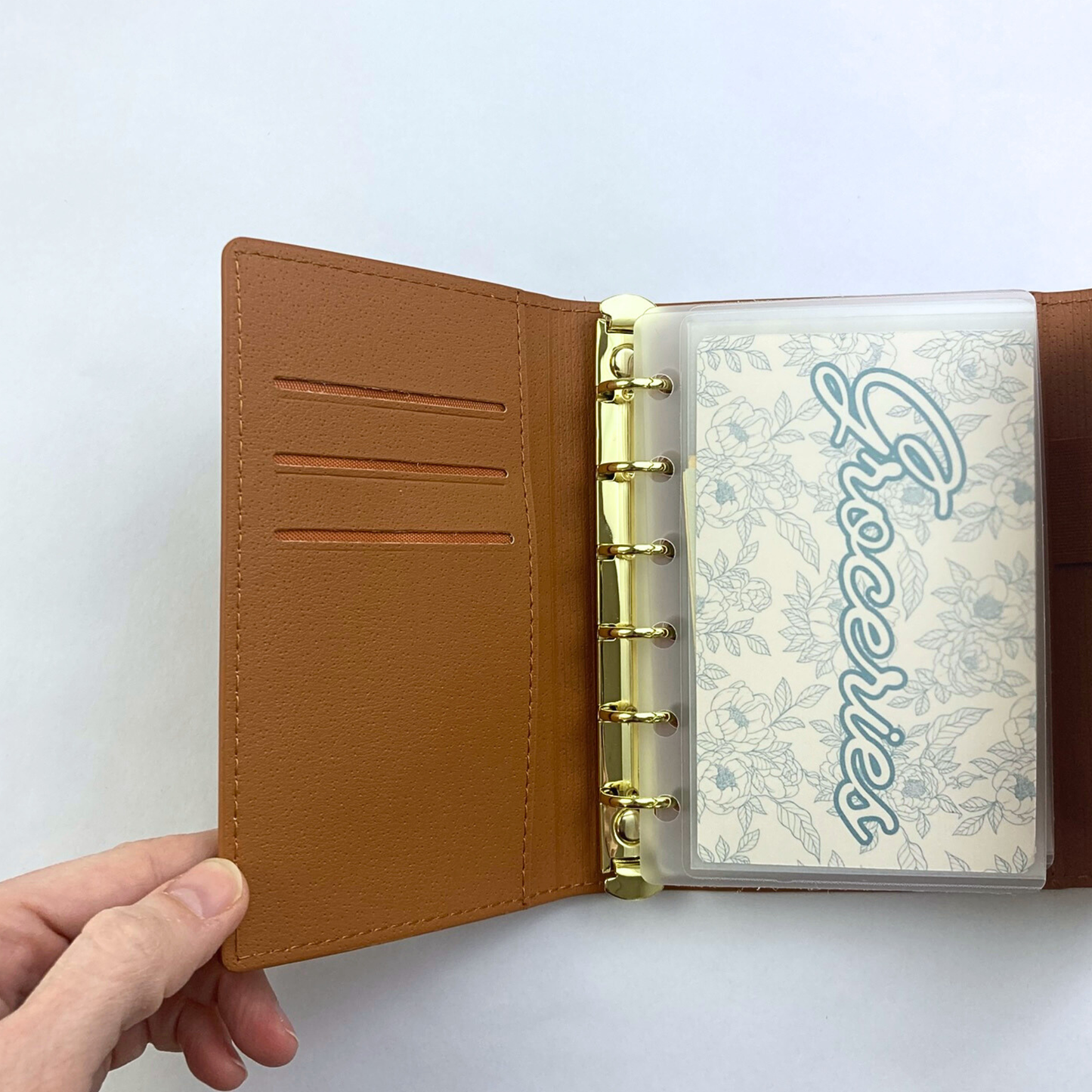 A7 Wallet with 4 Sleeves & Custom Inserts | Cash Budgeting | Money Binder