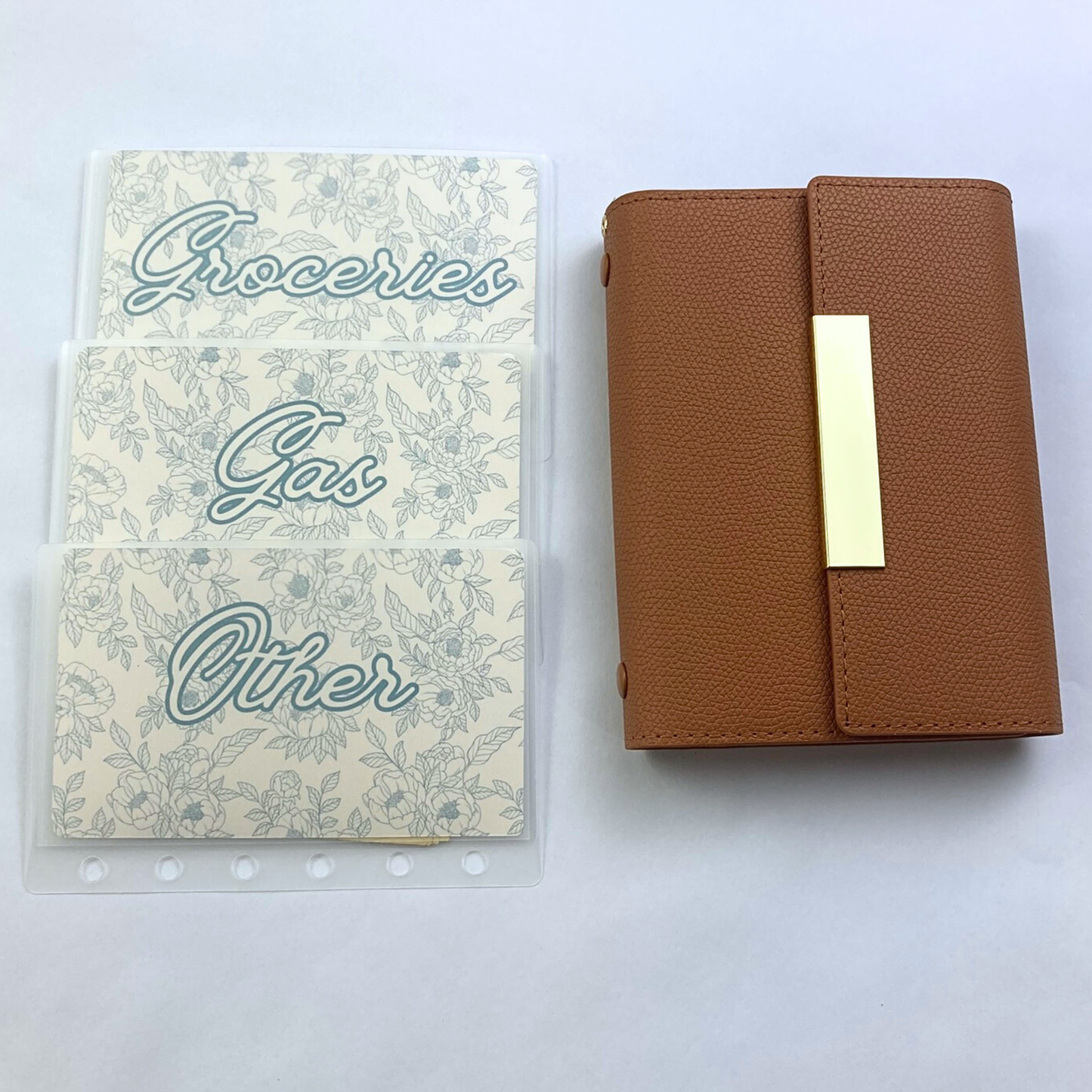 A7 Wallet with 4 Sleeves & Custom Inserts | Cash Budgeting | Money Binder