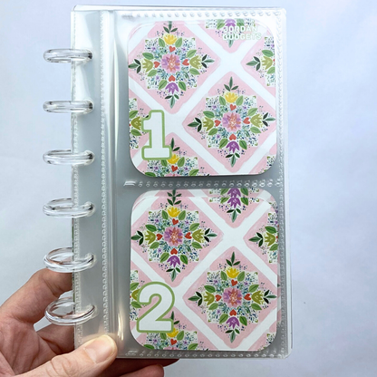 Spring Bundle | $500 Monthly Savings Challenge, $1,000 Savings Challenge, Denomination Binder, Crossbody Bag | Limited Edition Spring Collection | A6 Budget Binder Set