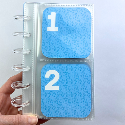 Be Happy | 52 Week Savings Challenge Binder | A6 Disc Binder | Cash Budgeting | Money Binder