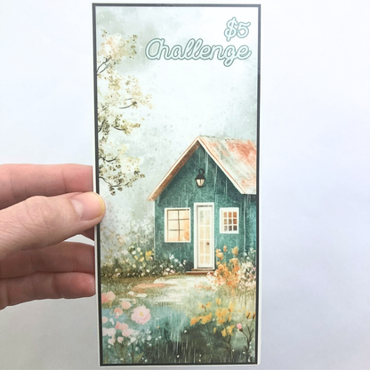 Saving for a Rainy Day | April Bundle | Laminated Savings Challenges and Envelopes | Sleeves are Ring or Disc Bound
