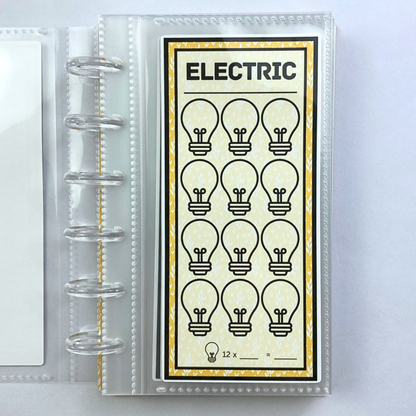 Be Happy | One Month Ahead Bills & Savings Binder | Physical Shipped Item