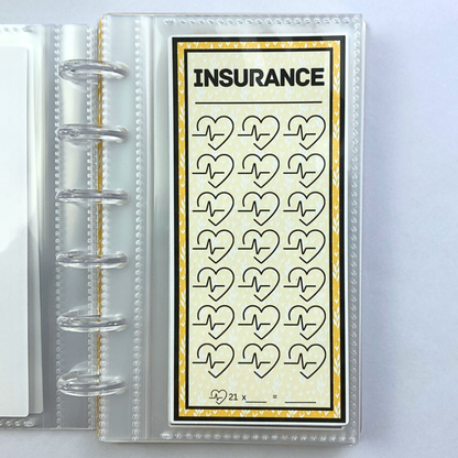 Be Happy | One Month Ahead Bills & Savings Binder | Physical Shipped Item