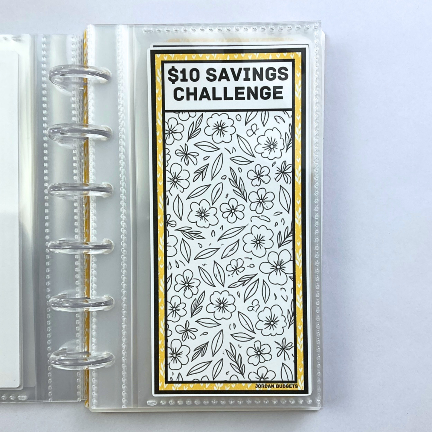 Be Happy | One Month Ahead Bills & Savings Binder | Physical Shipped Item
