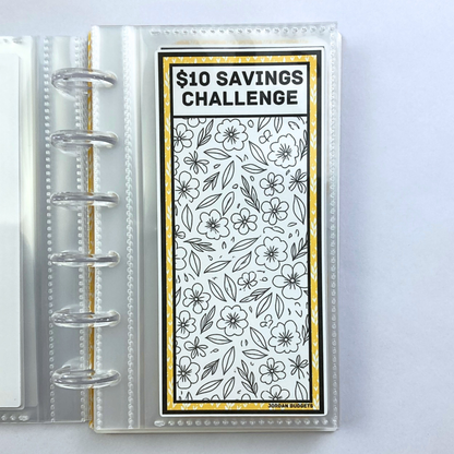 Be Happy | One Month Ahead Bills & Savings Binder | Physical Shipped Item