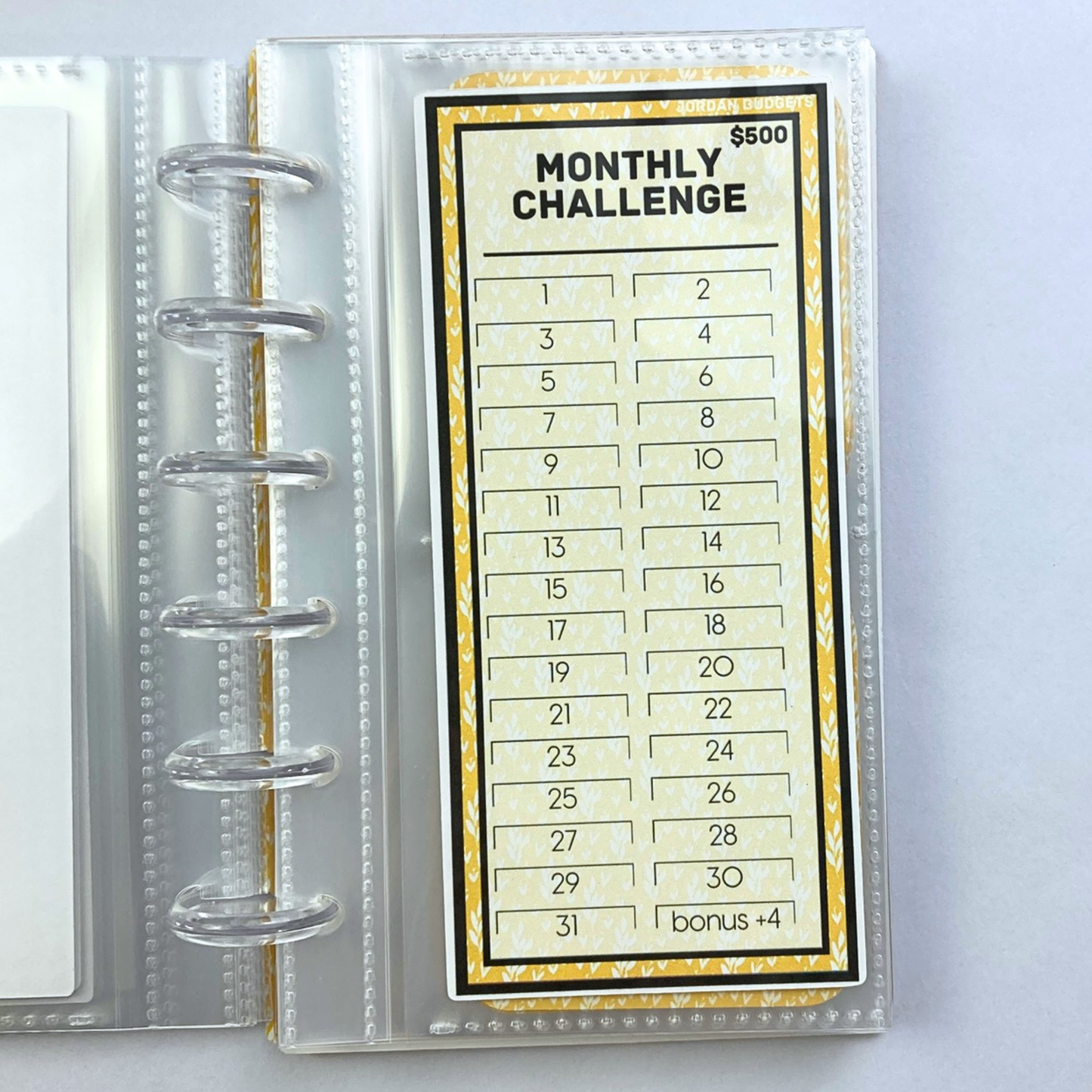 One Month Ahead Binder Be Happy Design | Month Ahead Bills Savings Binder | PDF PNG and STUDIO3 Files | Digital Download