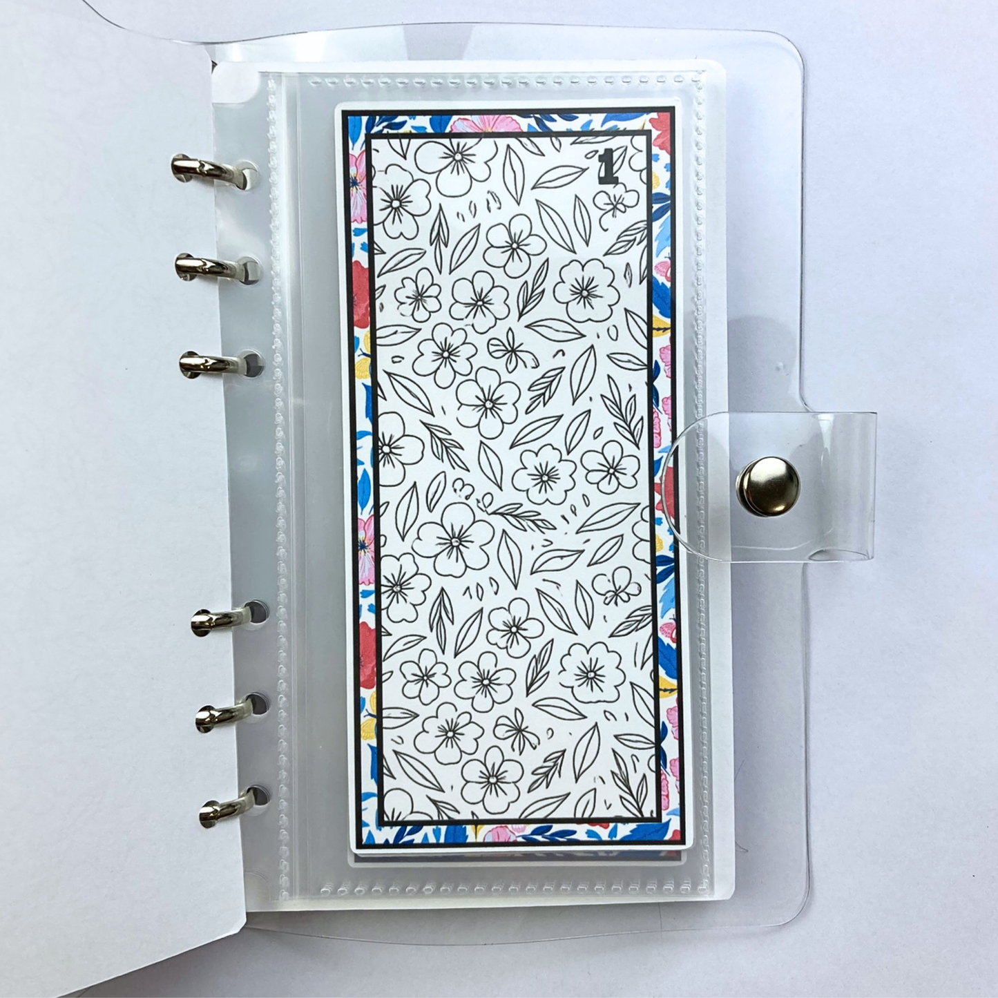 Be Happy Color and Save Savings Challenge Binder | Cash Budgeting | Money Binder