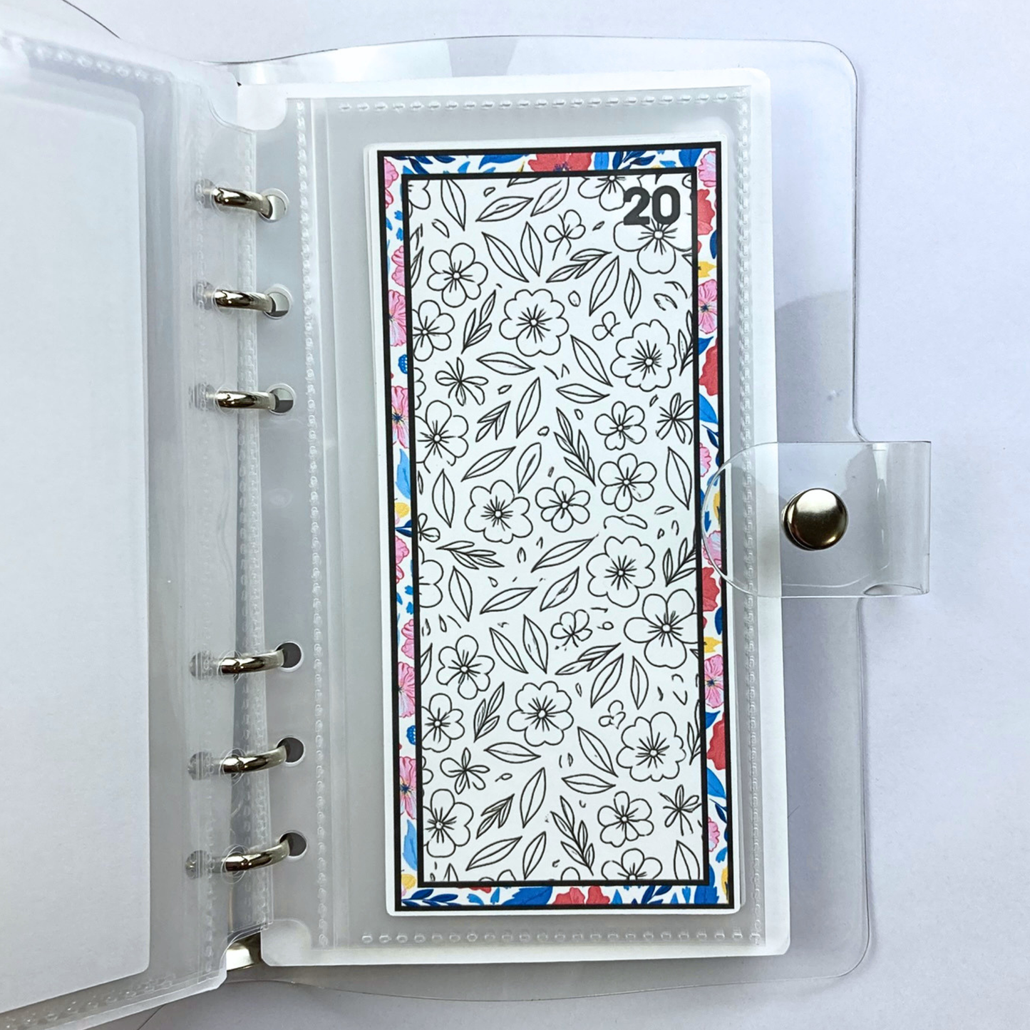 Be Happy Color and Save Savings Challenge Binder | Cash Budgeting | Money Binder