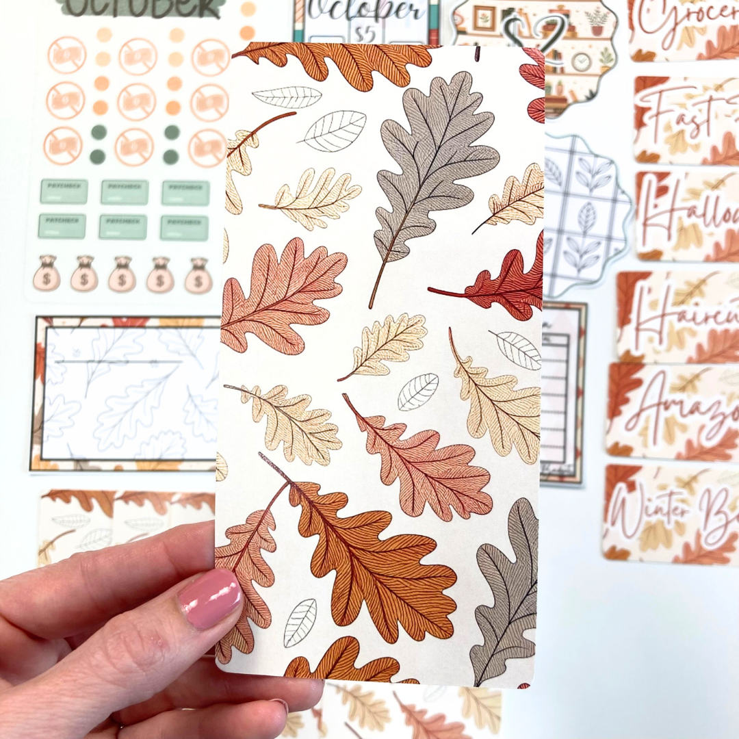 *PREVIEW ONLY, LISTING GOES LIVE 9/4 @ 10AM VERY LIMITED QUANTITY* October Budget $20 Bundle Colorful Cozy | Savings Challenges & Cash Stuffing Supplies