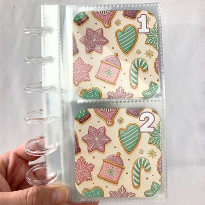 Sugar & Snow | 52 Week Savings Challenge Binder | A6 Disc Binder | Cash Budgeting | Money Binder