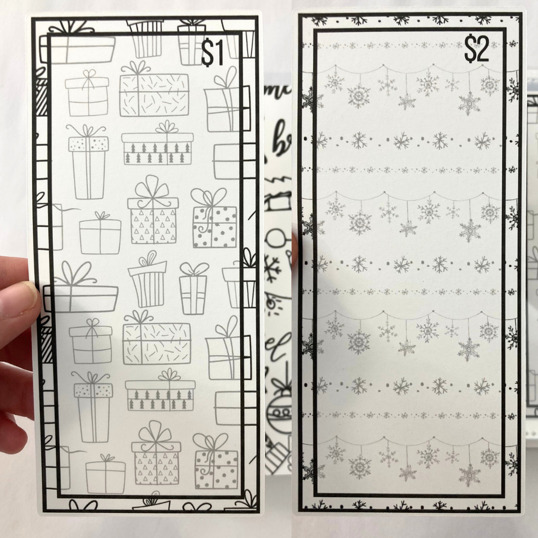 Holiday Color and Save Savings Challenge Binder | Cash Budgeting | Money Binder