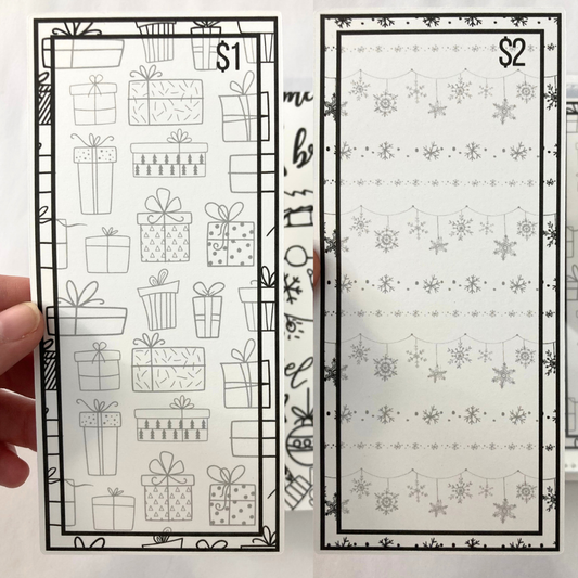 Holiday Color and Save Savings Challenge Binder | Cash Budgeting | Money Binder