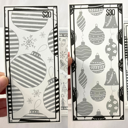 Holiday Color and Save Savings Challenge Binder | Cash Budgeting | Money Binder