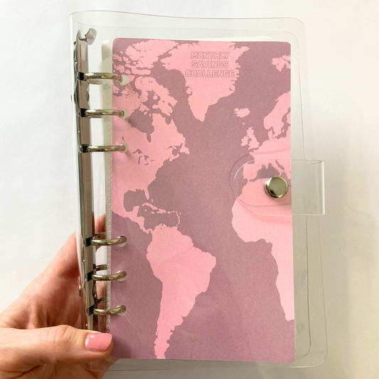 Navigate Design | Monthly Challenge Binder | Cash Budgeting | Money Binder | A6 Size | Disc or Ring Bound Binders