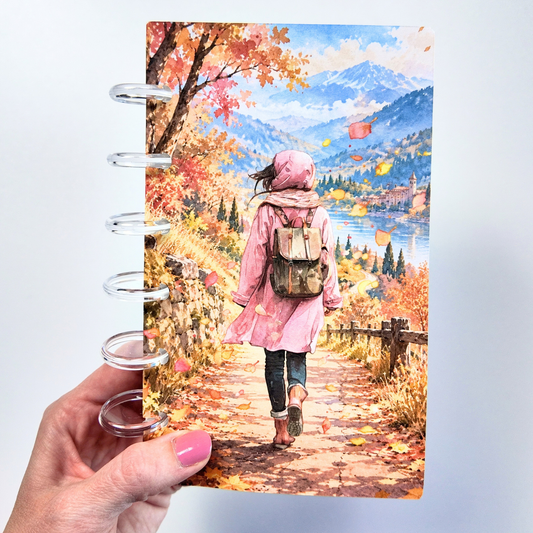 Autumn Escapes Design | One Month Ahead Bills & Savings Binder | Physical Shipped Item