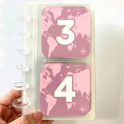 Navigate Design | Monthly Challenge Binder | Cash Budgeting | Money Binder | A6 Size | Disc or Ring Bound Binders