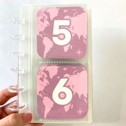 Navigate Design | Monthly Challenge Binder | Cash Budgeting | Money Binder | A6 Size | Disc or Ring Bound Binders