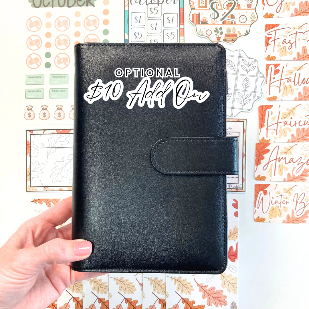 *PREVIEW ONLY, LISTING GOES LIVE 9/4 @ 10AM VERY LIMITED QUANTITY* October Budget $20 Bundle Colorful Cozy | Savings Challenges & Cash Stuffing Supplies