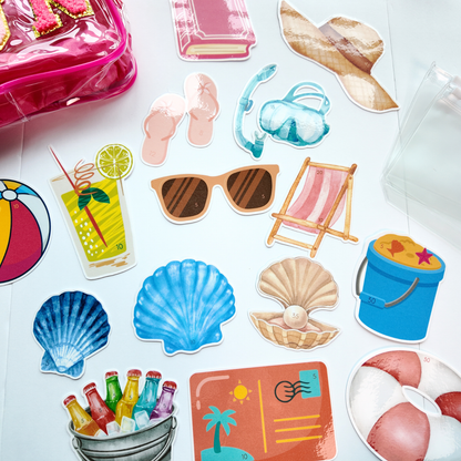 Fun in the Sun Budgeting Game | $400 Summer Savings Challenge | Beach Theme Cash Stuffing Challenge | Reusable Budget Game