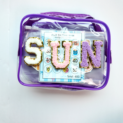 Fun in the Sun Budgeting Game | $400 Summer Savings Challenge | Beach Theme Cash Stuffing Challenge | Reusable Budget Game