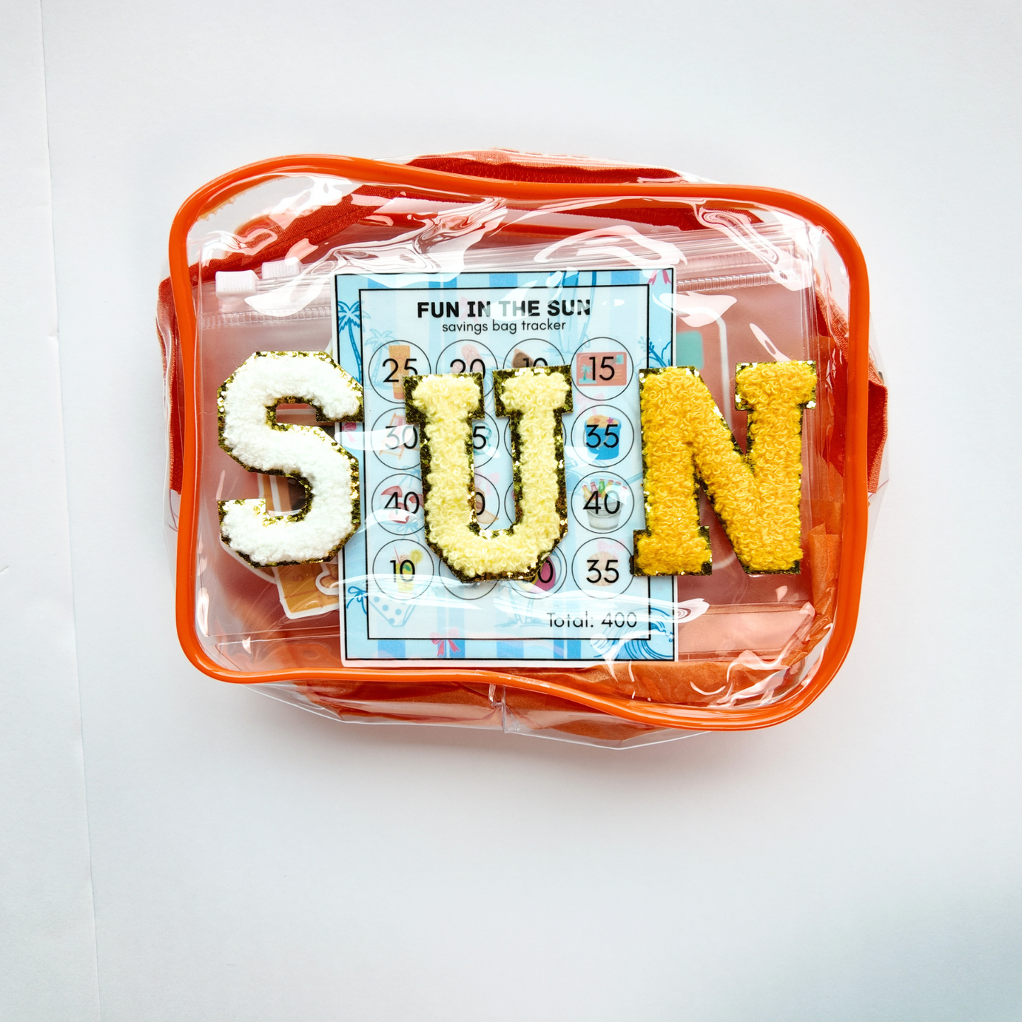 Fun in the Sun Budgeting Game | $400 Summer Savings Challenge | Beach Theme Cash Stuffing Challenge | Reusable Budget Game