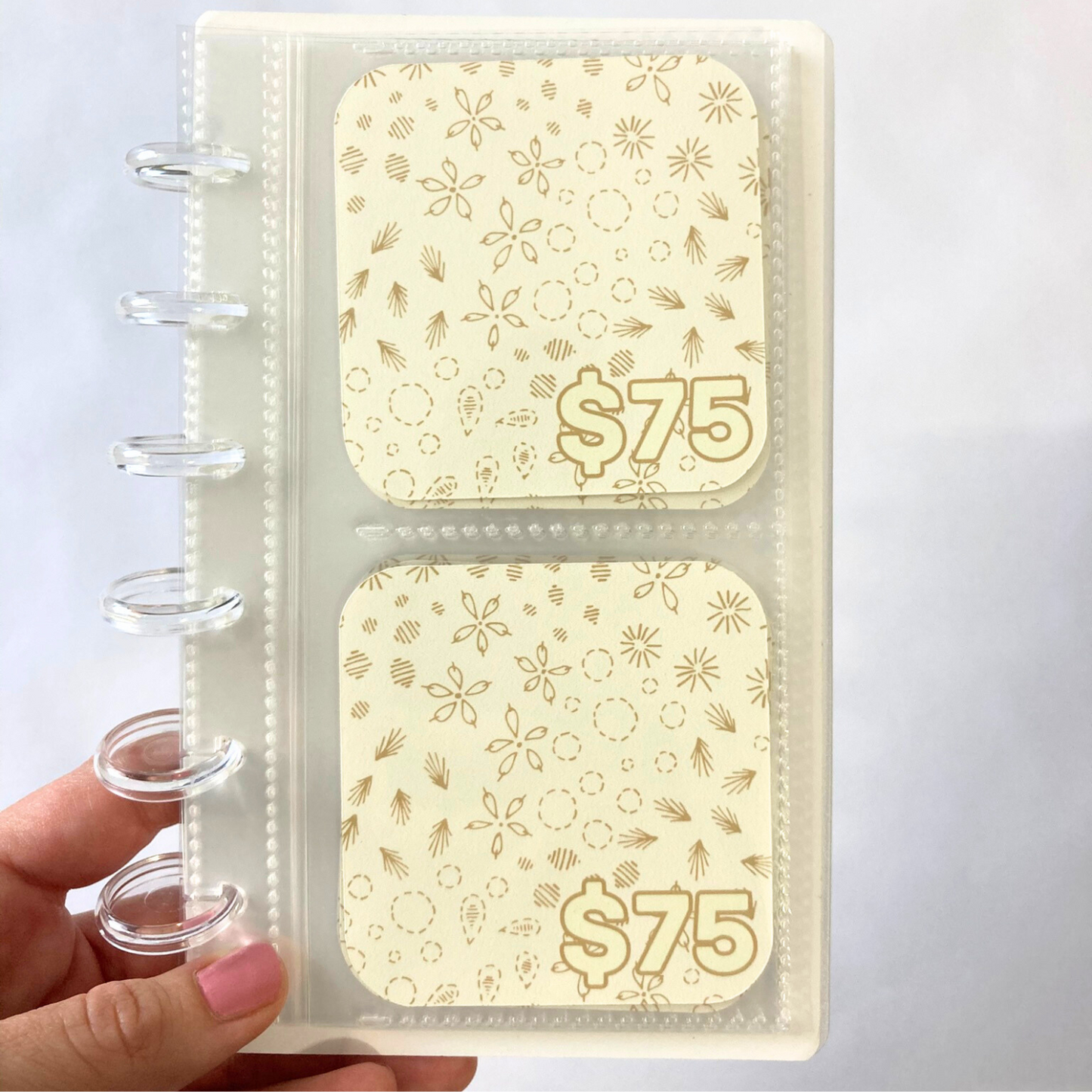 26 Week Savings Challenge Binder | $1,500 Savings | Desert Petal Design | A6 Disc Binder | Cash Budgeting | Money Binder