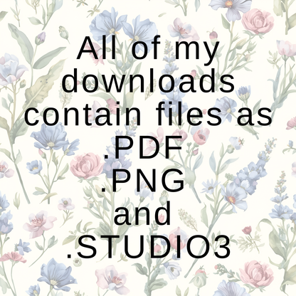Cottage Bouquet | 10,000 Savings Challenge Binder | Cash Budgeting | Money Binder | PDF PNG STUDIO3 Files | Digital Download