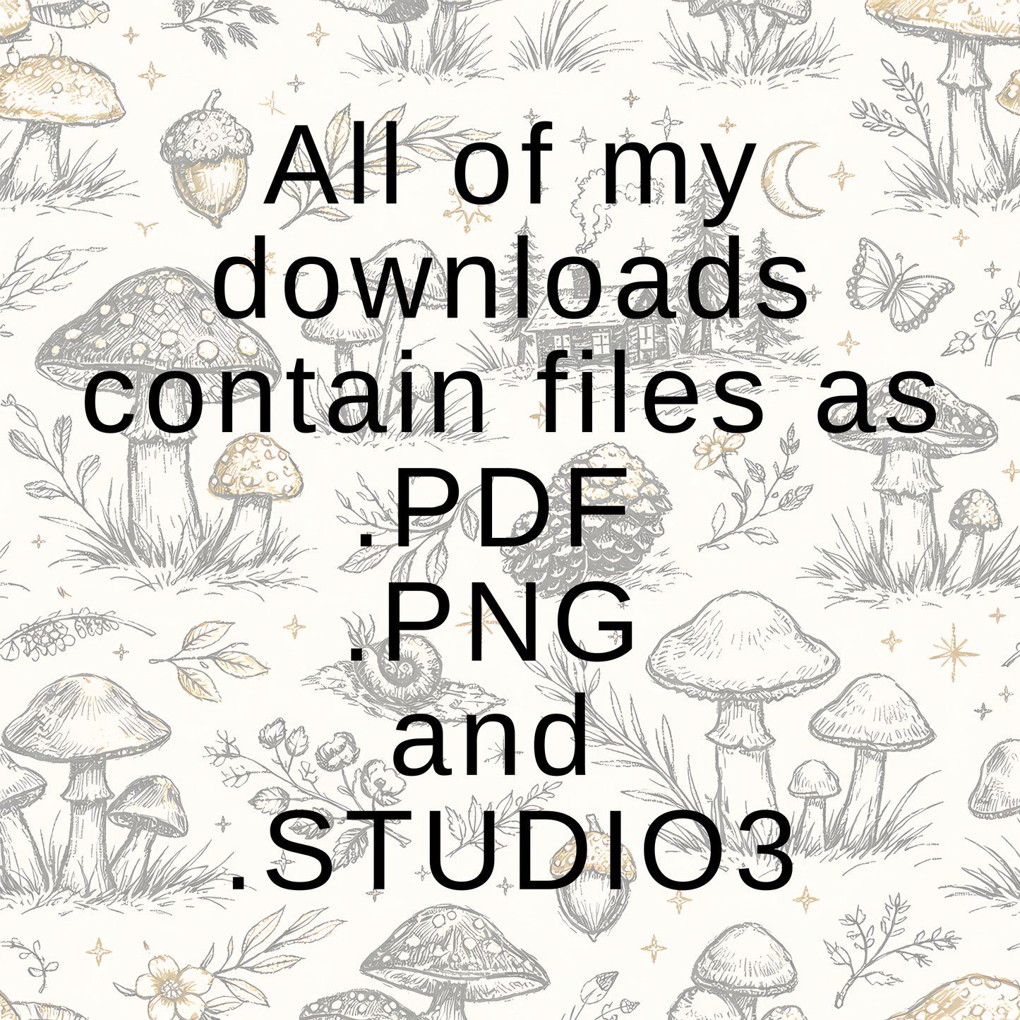 One Month Ahead Binder | Woodland Design | Month Ahead Bills Savings Binder | PDF PNG and STUDIO3 Files | Digital Download