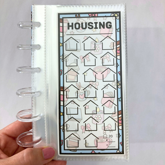 Coffee & Comfort | One Month Ahead Bills & Savings Binder | Physical Shipped Item