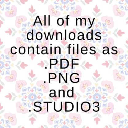 20 Dollar Savings Binder Spring Design | Cash Budgeting | Money Binder | PDF PNG and STUDIO3 Files | Digital Download