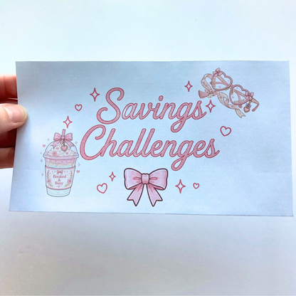 Books & Bows July Budget $20 Bundle | Savings Challenges & Cash Stuffing Supplies