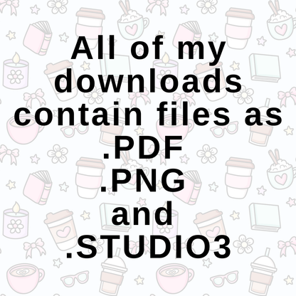 One Month Ahead Binder | Coffee & Comfort Design | Month Ahead Bills Savings Binder | PDF PNG and STUDIO3 Files | Digital Download