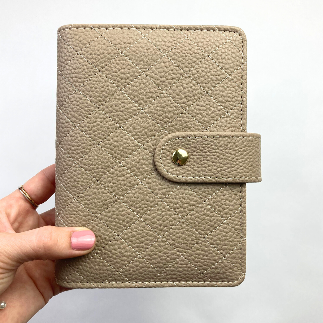 A7 Wallet with Double Pocket Sleeves | Cash Budgeting | Money Binder