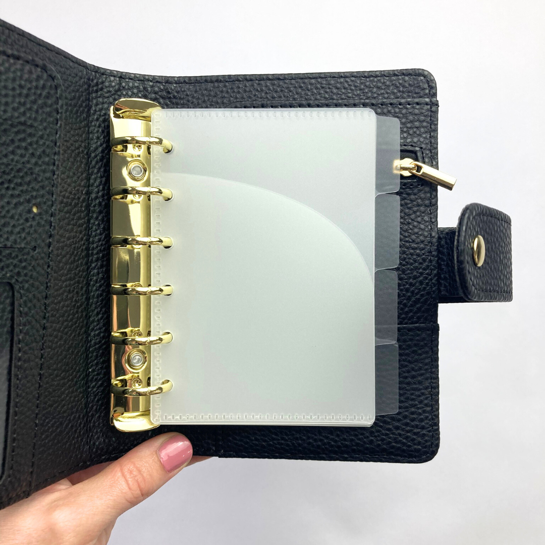 A7 Wallet with Double Pocket Sleeves | Cash Budgeting | Money Binder