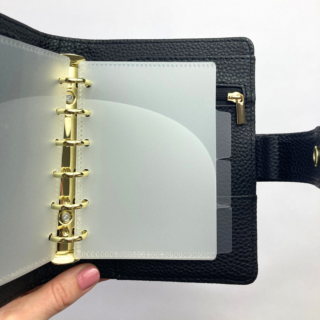 A7 Wallet with Double Pocket Sleeves | Cash Budgeting | Money Binder