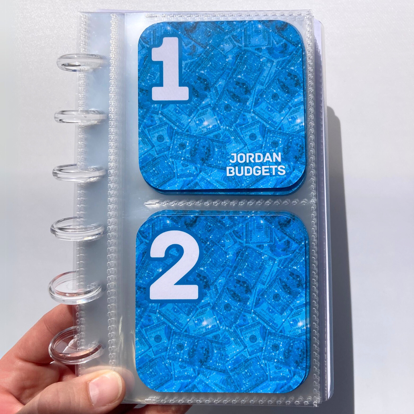 Bling Collection | Monthly Challenge Binder | Cash Budgeting | Money Binder | A6 Size | Disc or Ring Bound Binders