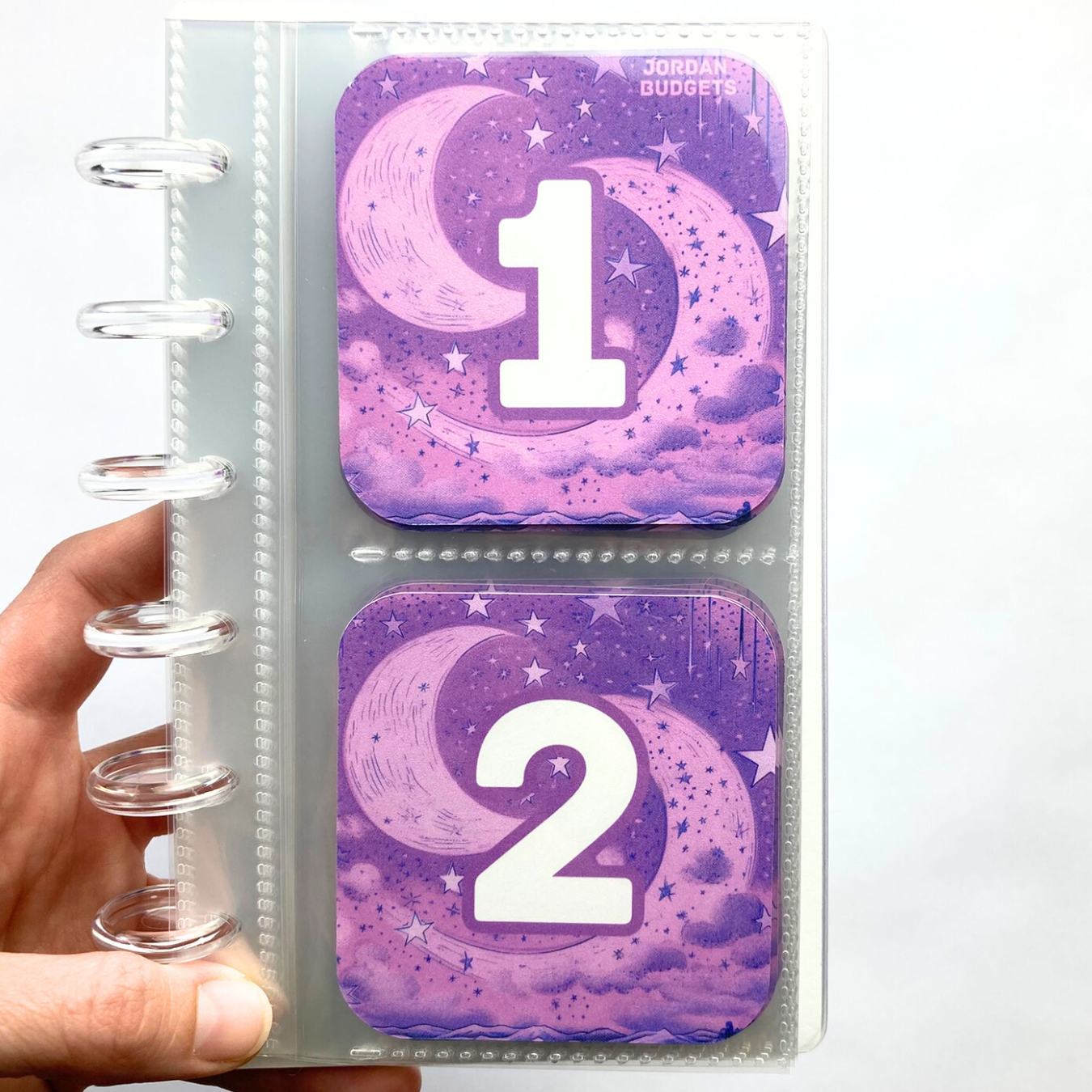 Celestial Collection | Monthly Challenge Binder | Cash Budgeting | Money Binder | A6 Size | Disc or Ring Bound Binders