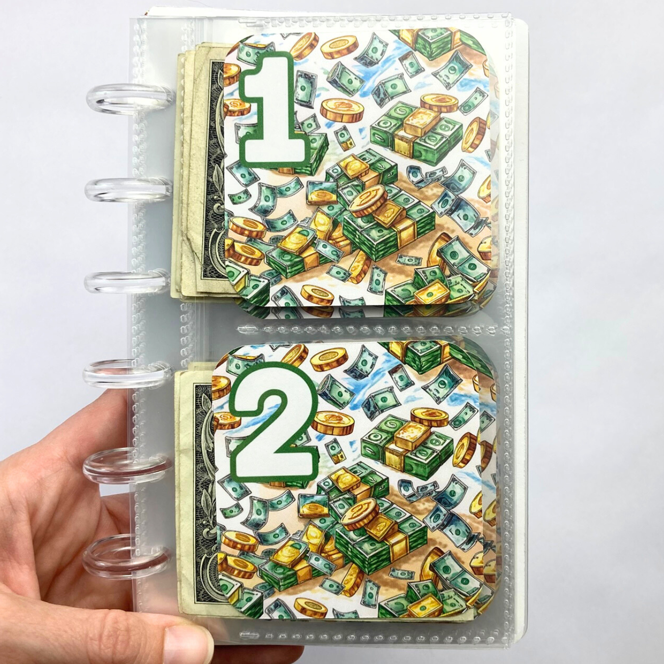Debt Payoff | Monthly Challenge Binder | Cash Budgeting | Money Binder | A6 Size | Disc or Ring Bound Binders
