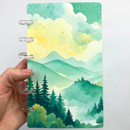 Nature | Month Ahead Bills & Savings Binder | 2025 UPDATED DESIGN | Physical Shipped Item | 1 Month
